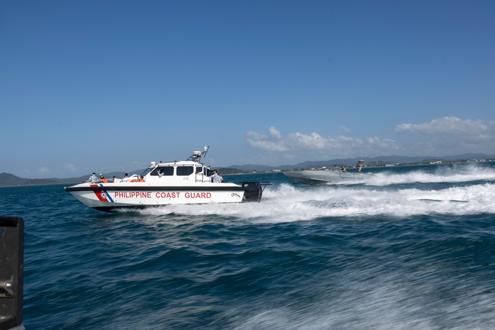 PCG, U.S. conduct maritime tactical skills training exchange