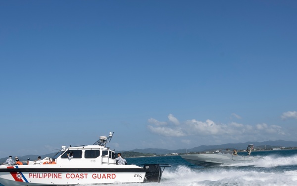 PCG, U.S. conduct maritime tactical skills training exchange