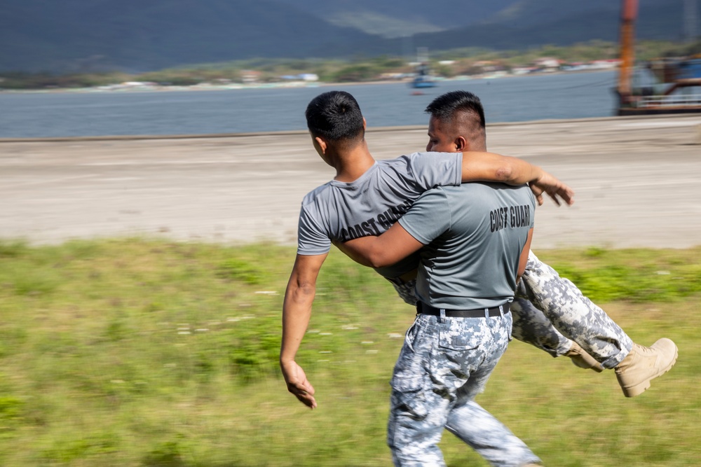 PCG, U.S. conduct maritime tactical skills training exchange
