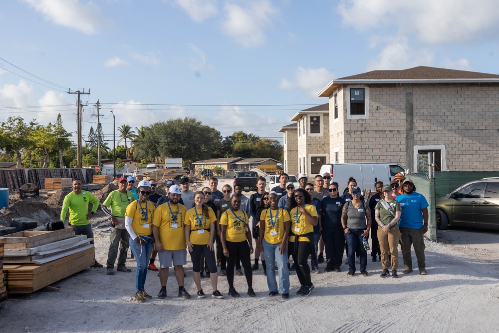 Habitat For Humanity volunteering | FWFL 2025
