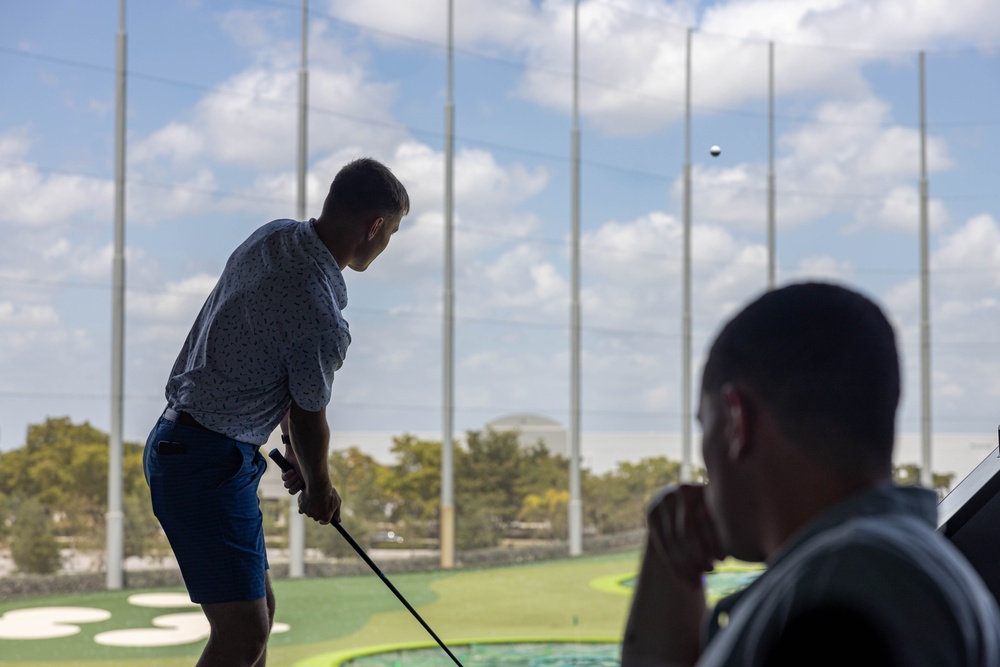 Sailors, Marines attend Take-a-Hero Golfing event | FWFL 2025