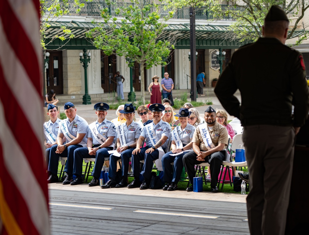 Maj. Gen. Phil Ryan highlights legacy of military courage and leadership at Battle of San Jacinto celebration