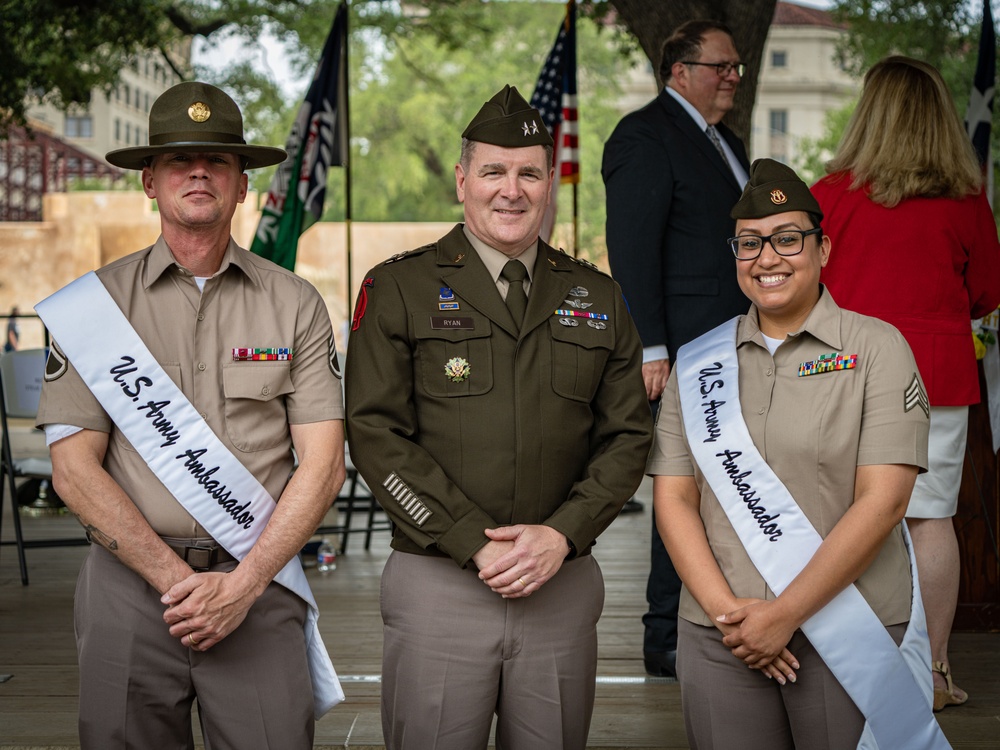 Maj. Gen. Phil Ryan highlights legacy of military courage and leadership at Battle of San Jacinto celebration