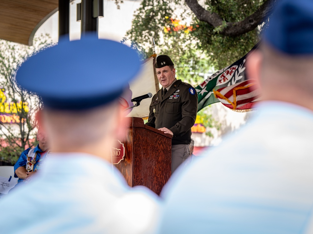 Maj. Gen. Phil Ryan highlights legacy of military courage and leadership at Battle of San Jacinto celebration