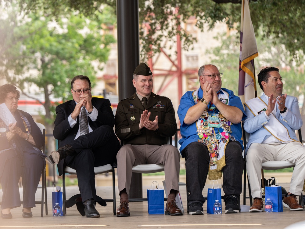 Maj. Gen. Phil Ryan highlights legacy of military courage and leadership at Battle of San Jacinto celebration