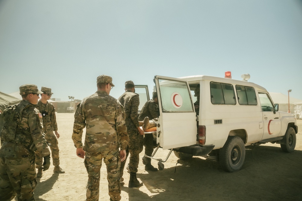 US, Tunisia conduct medical evacuation rehearsal at African Lion 2025