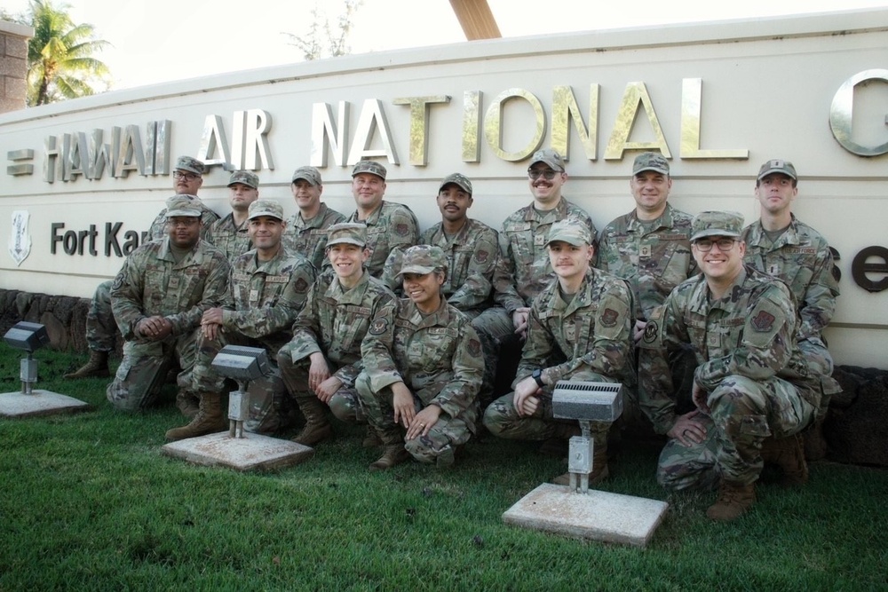 Bridging the Distance: 434th Communications Squadron trains with the 154th Communications Squadron