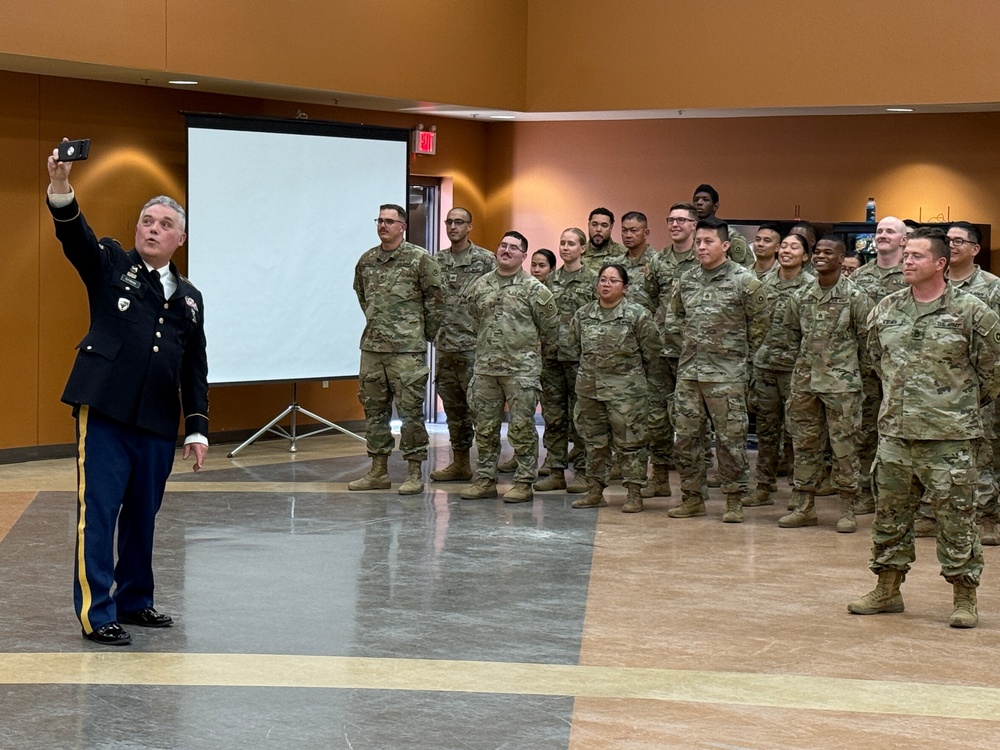 Sergeant Major Syvrud Retires