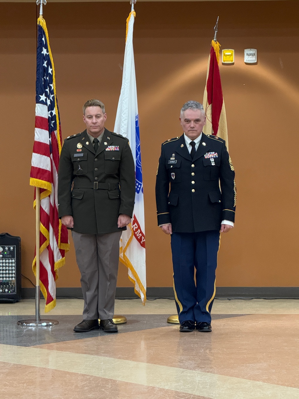 Sergeant Major Syvrud Retires