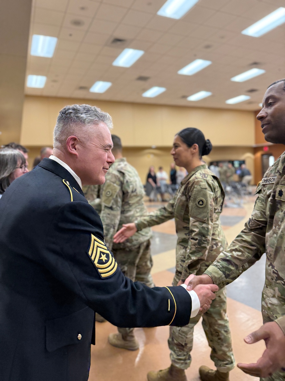 Sergeant Major Syvrud Retires