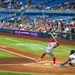USS New York attends Miami Marlins Game