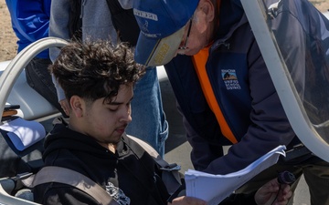 Air Force STEM Outreach Conducts Glider Flights with Southern California Students