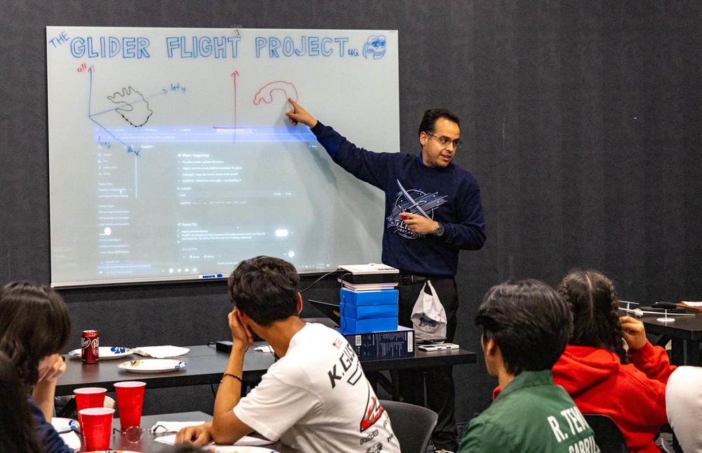 Air Force STEM Outreach Conducts Glider Flights with Southern California Students