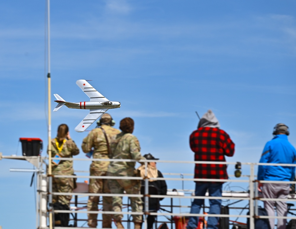 Historic MiG-17 Roars Across Skies at Air Show