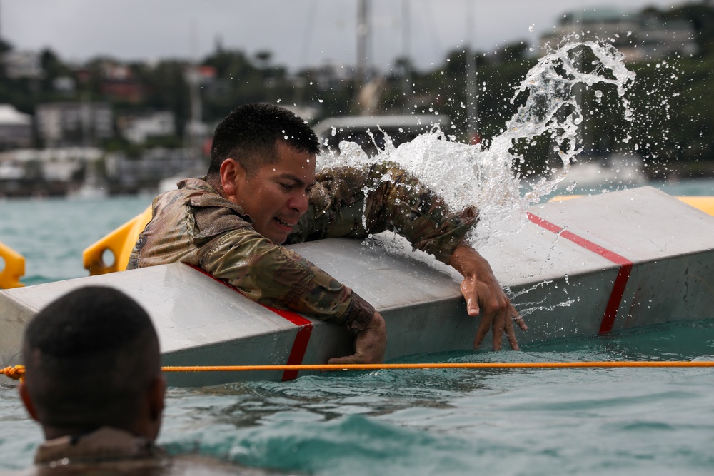 962nd Soldiers Conquer Commando Course During Croix du Sud