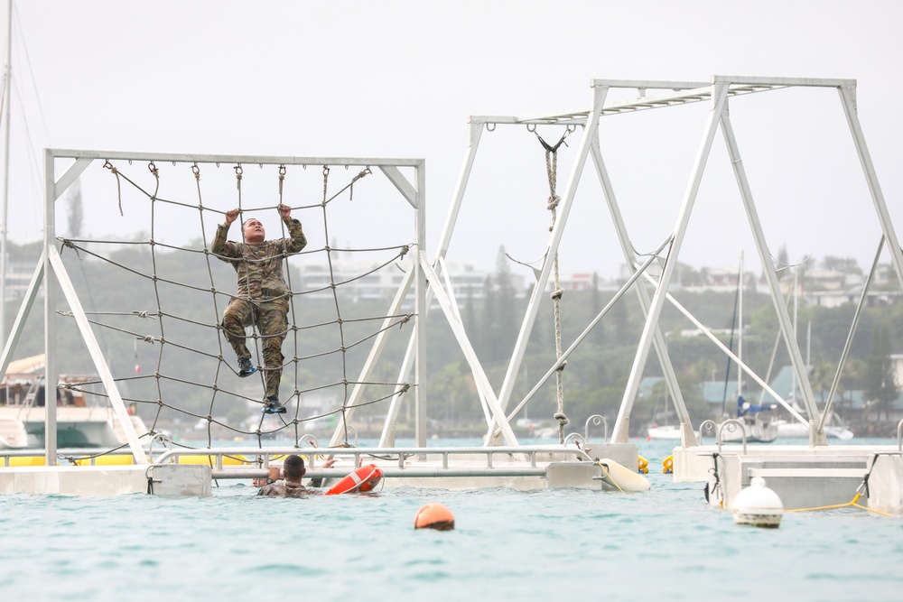 962nd Soldiers Conquer Commando Course During Croix du Sud