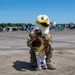 JB the Installation Mascot, Vsits with the APHOR Crowd