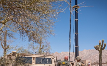 759th Military Police Battalion occupies former Border Patrol outpost in rural Arizona