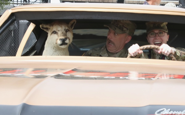 U.S. Army Reserve 100th Military Band Performs at Talladega Superspeedway