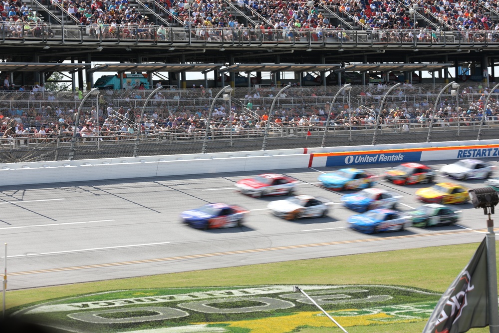 U.S. Army Reserve 100th Military Band Performs at Talladega Superspeedway