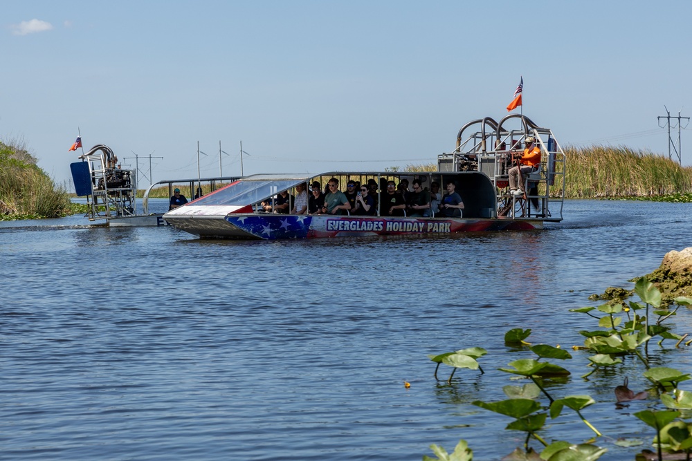U.S. service members tour Everglades Holiday Park | FWFL 2025