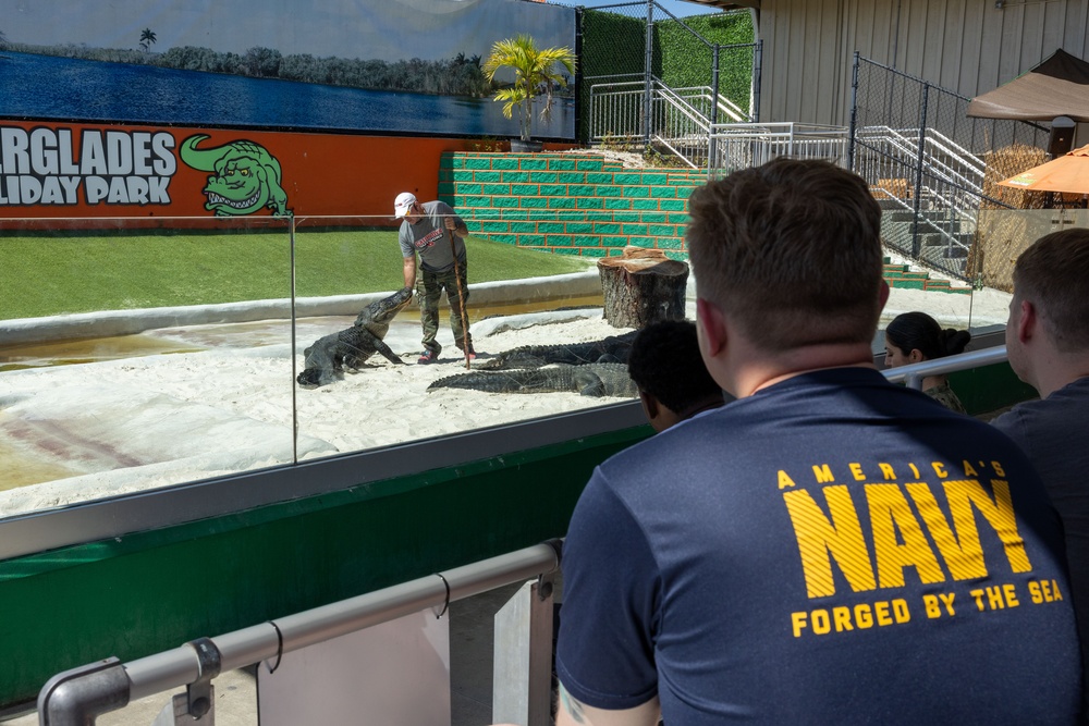 U.S. service members tour Everglades Holiday Park | FWFL 2025