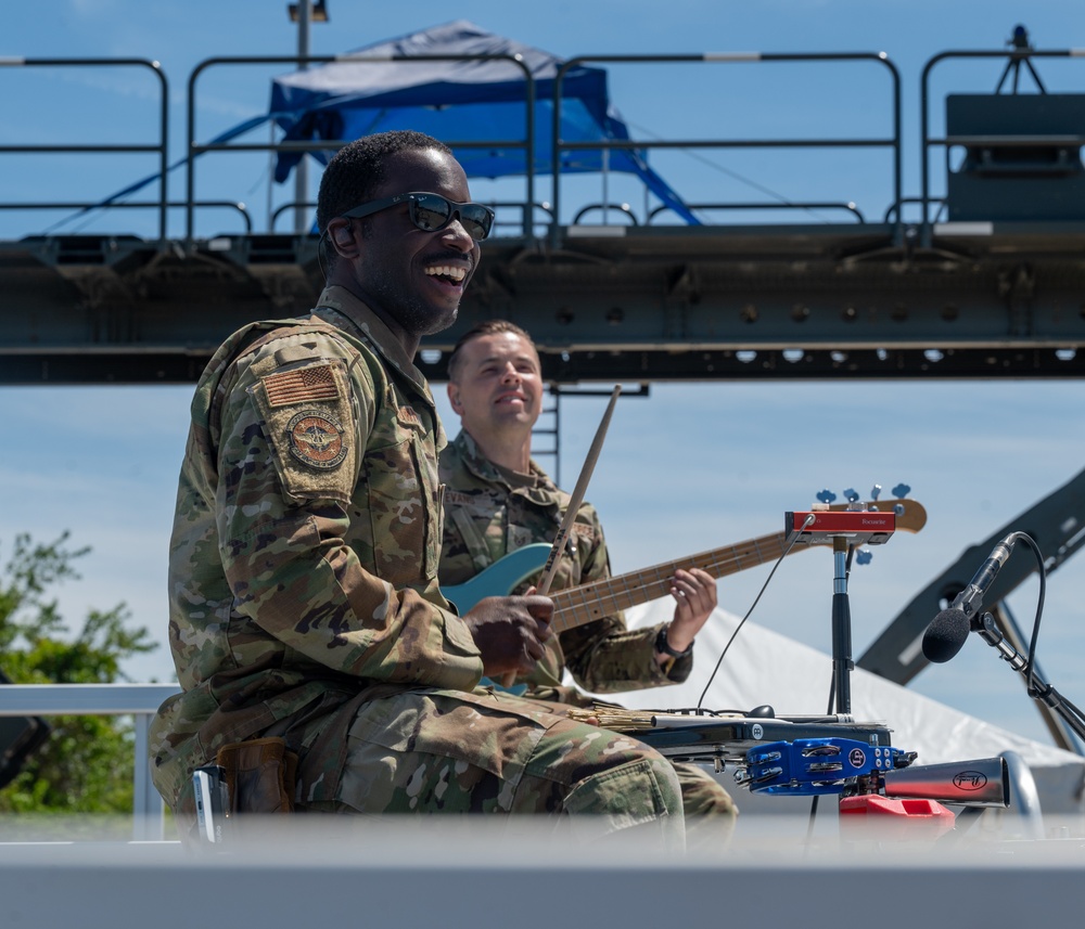 Heritage of America Band Brings Music and Spirit to JBLE Air Show