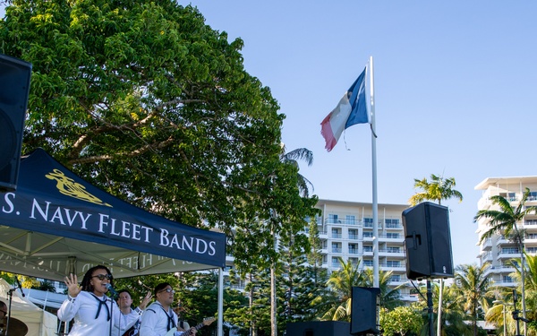 Blue Ridge departs Noumea, New Caledonia following port visit
