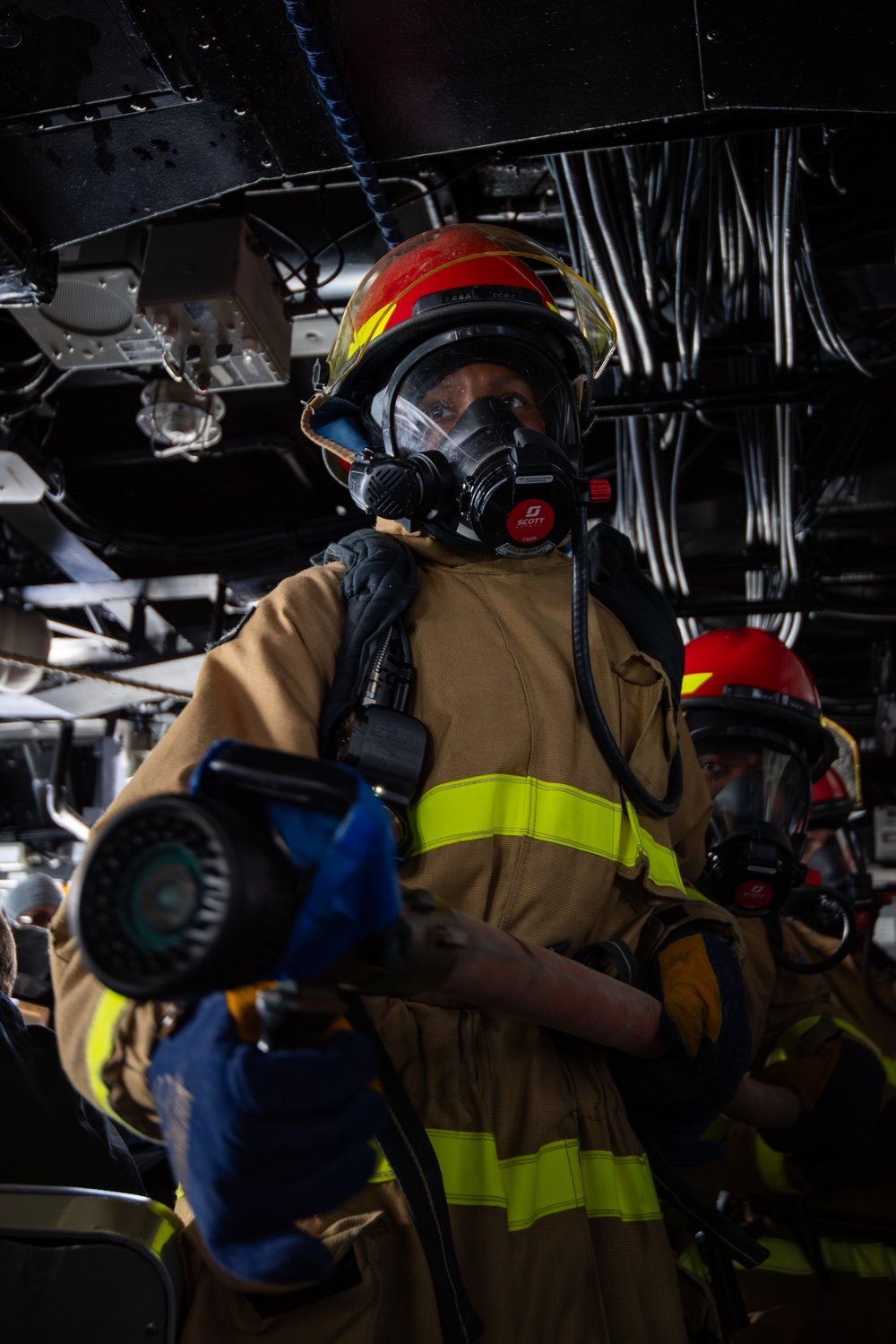 USS Gridley Mass Casualty Drill