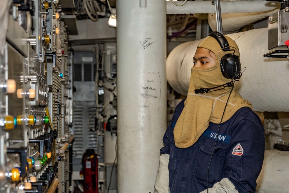 General Quarters Drill aboard USS Ralph Johnson (DDG 114)