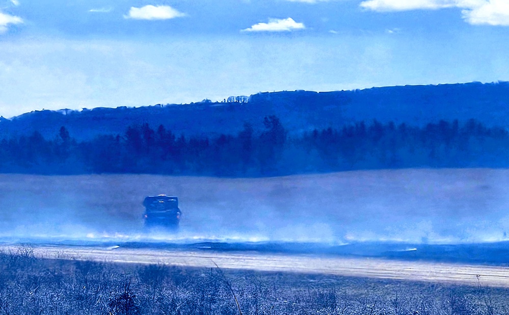 Fort McCoy’s prescribed burn team holds last burn for 2025 spring season