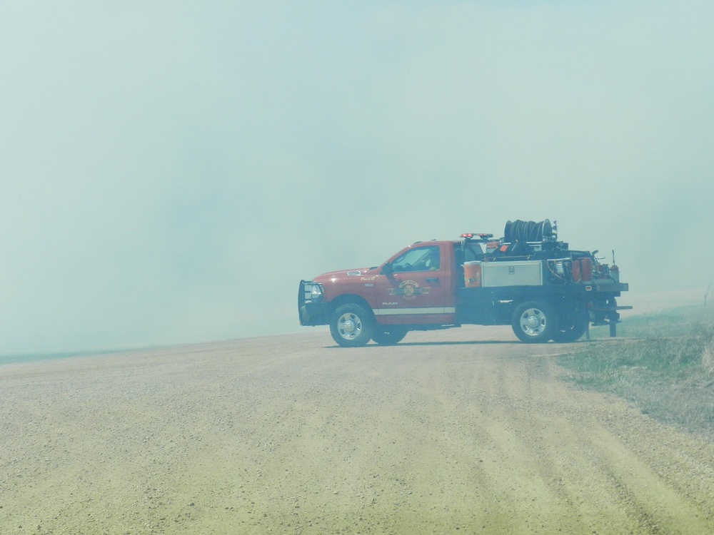 Fort McCoy’s prescribed burn team holds last burn for 2025 spring season