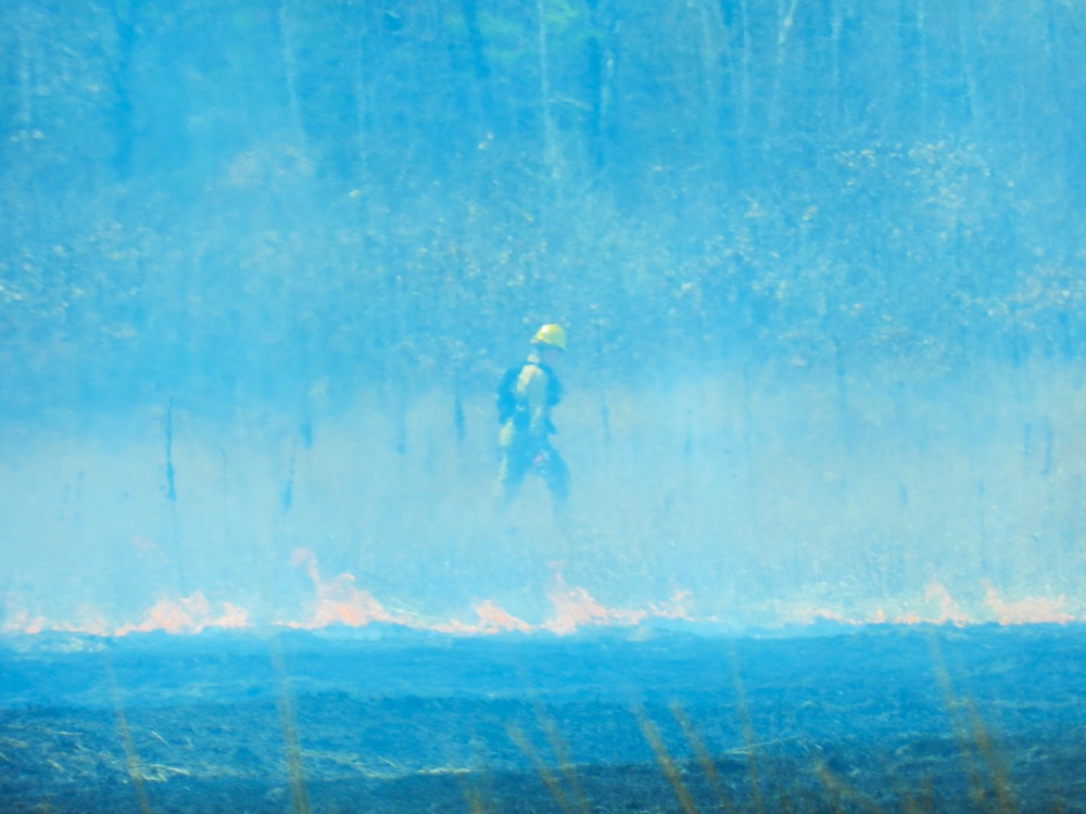 Fort McCoy’s prescribed burn team holds last burn for 2025 spring season