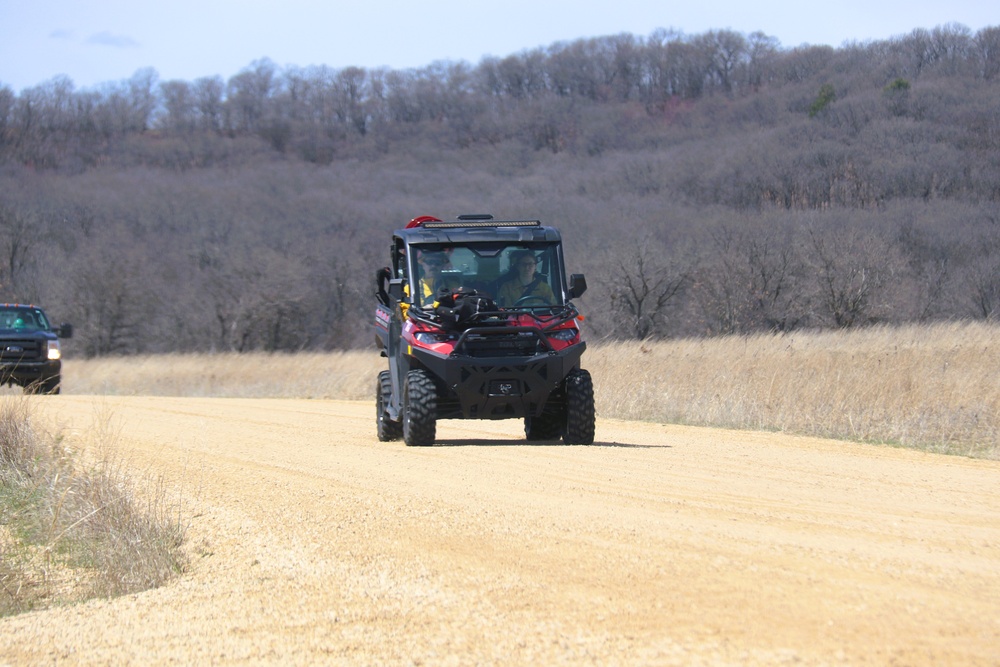 Fort McCoy’s prescribed burn team holds last burn for 2025 spring season