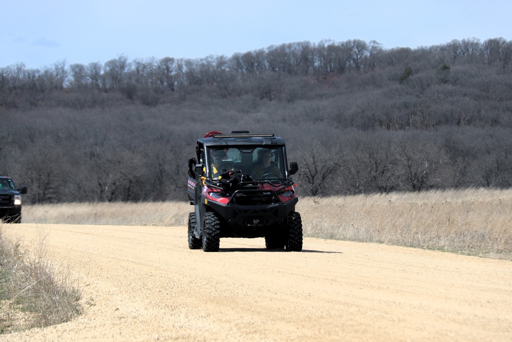 Fort McCoy’s prescribed burn team holds last burn for 2025 spring season