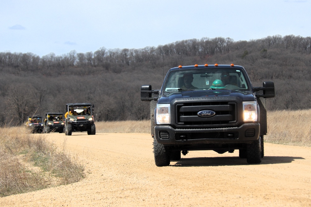 Fort McCoy’s prescribed burn team holds last burn for 2025 spring season