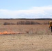 Fort McCoy’s prescribed burn team holds last burn for 2025 spring season