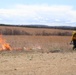 Fort McCoy’s prescribed burn team holds last burn for 2025 spring season