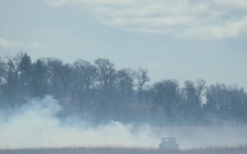 Photo Story: Fort McCoy’s prescribed burn team holds last burn for 2025 spring season