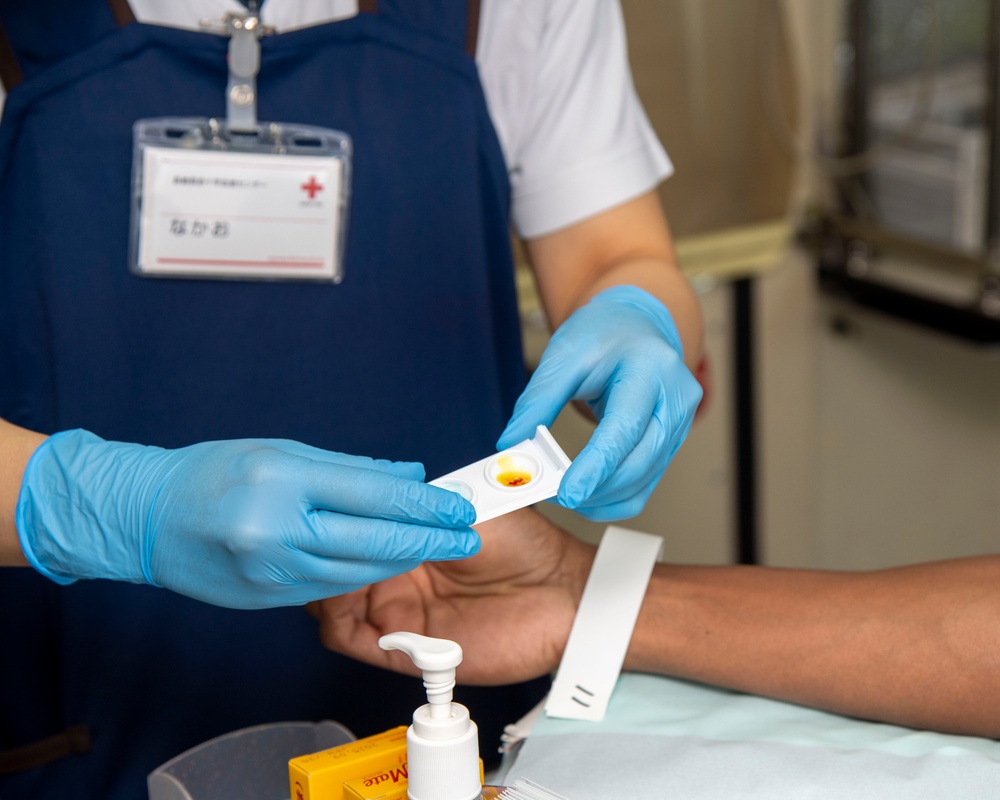 CFAS Hosts Blood Drive