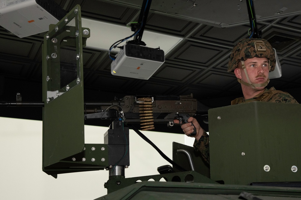 3rd Maintenance Battalion Conducts Convoy Simulator Training