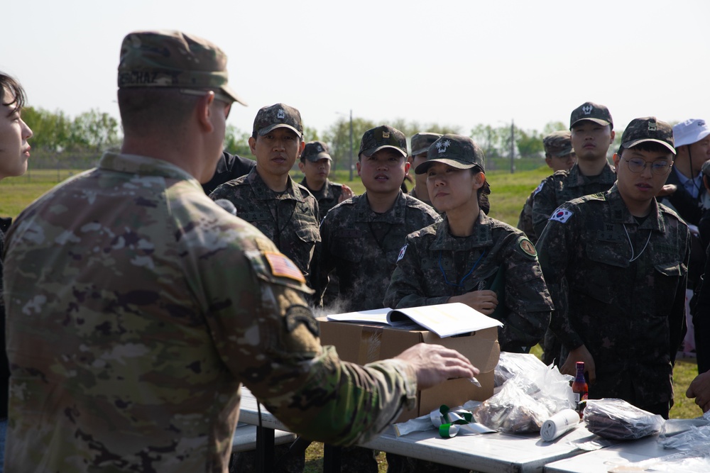 U.S. and ROK soldiers come together to improve field feeding proficiency in support of LSCO.