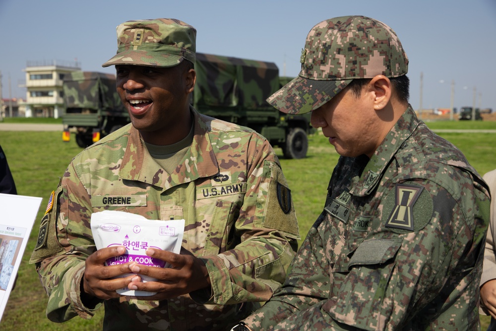 U.S. and ROK soldiers come together to improve field feeding proficiency in support of LSCO.