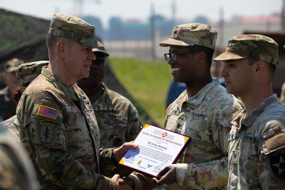 U.S. and ROK soldiers come together to improve field feeding proficiency in support of LSCO.