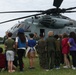 CH-53E Super Stallion Helicopter visits Kinser Elementary School for Career Day