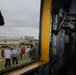 CH-53E Super Stallion Helicopter visits Kinser Elementary School for Career Day