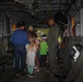 CH-53E Super Stallion Helicopter visits Kinser Elementary School for Career Day