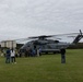 CH-53E Super Stallion Helicopter visits Kinser Elementary School for Career Day