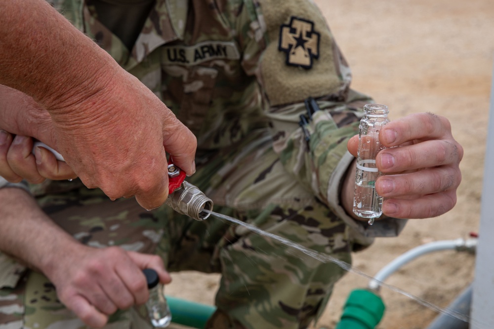 Preventive medicine specialists test water supply ahead of African Lion 2025