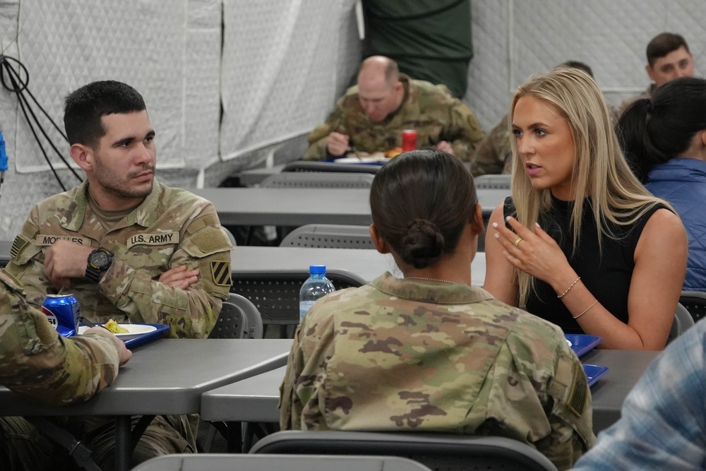 Congressional Staff Members Visit U.S. Army Soldiers in Latvia